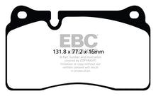 Load image into Gallery viewer, EBC 11-14 Audi TT RS 2.5 Turbo Yellowstuff Front Brake Pads Brake Pads - Performance EBC   
