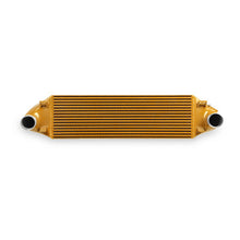 Load image into Gallery viewer, Mishimoto 2013+ Ford Focus ST Gold Intercooler w/ Polished Pipes Intercooler Kits Mishimoto
