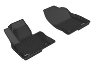 3D MAXpider 2016-2019 Mazda CX-9 Kagu 1st Row Floormat - Black Floor Mats - Rubber 3D MAXpider   
