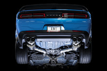 Load image into Gallery viewer, AWE Tuning 2015+ Dodge Challenger 6.4L/6.2L Non-Resonated Touring Edition Exhaust - Quad Silver Tips Catback AWE Tuning   
