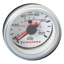 Load image into Gallery viewer, Firestone Replacement Pressure Gauge - White Face Dual GA Only (For PN 2241 / 2260) (WR17609201) Gauges Firestone
