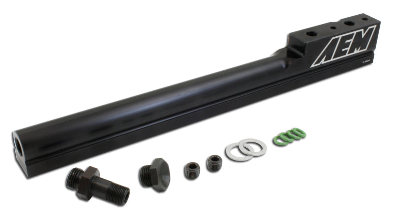 AEM 94-01 Integra Black Fuel Rail Fuel Rails AEM