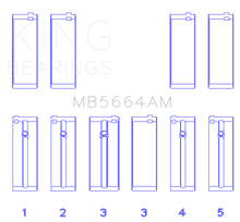 Load image into Gallery viewer, King Nissan QR25DE DOHC 16 Valves (Size STD) Main Bearing Set Bearings King Engine Bearings
