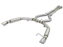 Load image into Gallery viewer, aFe MACHForce XP 3in Aggressive Toned Cat-Back Exhausts w/ Polished Tips 15-17 Ford Mustang V6/V8 Catback aFe
