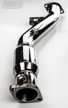 Load image into Gallery viewer, Turbo XS 02-07 WRX-STi / 04-08 Forester XT High Flow Catalytic Converter Pipe Connecting Pipes Turbo XS
