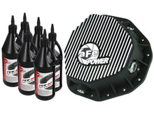 Load image into Gallery viewer, aFe Power Cover Rear Differential w/ 75W-90 Gear Oil Dodge Diesel Trucks 03-05 L6-5.9L Diff Covers aFe

