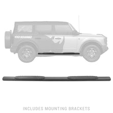 Load image into Gallery viewer, Go Rhino 18-20 Jeep Wrangler JLU 1000 Series Side Steps - Tex Blk Side Steps Go Rhino

