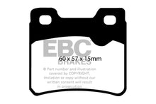 Load image into Gallery viewer, EBC 94-96 Saab 900 2.0 Turbo Yellowstuff Rear Brake Pads Brake Pads - Performance EBC   
