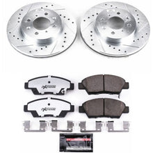 Load image into Gallery viewer, Power Stop 09-14 Honda Fit Front Z26 Street Warrior Brake Kit Brake Kits - Performance D&amp;S PowerStop   
