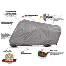 Load image into Gallery viewer, Dowco WeatherAll Plus Motorcycle Cover Gray - 2XL Misc Powersports Dowco   

