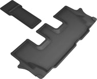 3D MAXpider 2020 Kia Telluride Kagu 3rd Row Floormats - Black Floor Mats - Rubber 3D MAXpider   