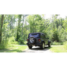 Load image into Gallery viewer, Corsa 2018-2024 Jeep Wrangler JL 2.5in Dual Rear Exit Polished Tips Sport Axle-Back Exhaust Axle Back CORSA Performance
