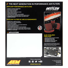 Load image into Gallery viewer, AEM 19-20 Subaru WRX STI 2.5L DryFlow Air Filter Air Filters - Drop In AEM Induction

