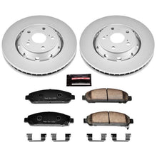 Load image into Gallery viewer, Power Stop 09-16 Toyota Venza Front Z17 Evolution Geomet Coated Brake Kit Brake Kits - Performance Blank PowerStop
