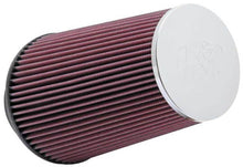 Load image into Gallery viewer, K&amp;N Universal Chrome Filter 3 1/2 inch ID FLG / 6 inch Bottom / 4 1/2 inch CR / 9 inch Length Air Filters - Universal Fit K&amp;N Engineering   

