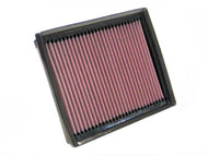 K&N Replacement Air Filter FORD FUSION / MERCURY MILAN 3.0L-V6; 2006-2009 Air Filters - Drop In K&N Engineering   