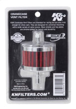 Load image into Gallery viewer, K&amp;N Steel Base Crankcase Vent Filter 3/8in OD Tube  2in OD 1-1/2in Height Air Filters - Universal Fit K&amp;N Engineering   
