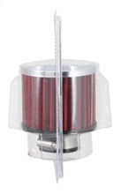 Load image into Gallery viewer, K&amp;N 1.25in Flange ID x 3in OD x 2.5in H Rubber Base Crankcase Vent Filter Air Filters - Universal Fit K&amp;N Engineering   
