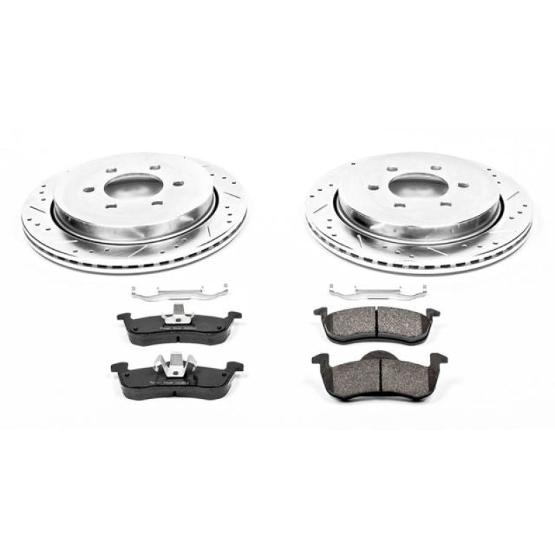 Power Stop 07-17 Ford Expedition Rear Z23 Evolution Sport Brake Kit Brake Kits - Performance D&S PowerStop   