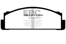 Load image into Gallery viewer, EBC 68-83 Fiat 124 1.6 Greenstuff Front Brake Pads Brake Pads - Performance EBC   
