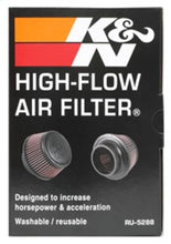 Load image into Gallery viewer, K&amp;N Universal Round Clamp-On Air Filter 3in Flange ID x 6in Base OD x 4.625in Top OD x 3in Height Air Filters - Universal Fit K&amp;N Engineering   
