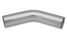 Load image into Gallery viewer, Vibrant 4.5in OD T6061 Aluminum Mandrel Bend 45 Degree - Polished Aluminum Tubing Vibrant
