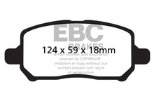 Load image into Gallery viewer, EBC 05-10 Chevrolet Cobalt 2.2 4 Lug Yellowstuff Front Brake Pads Brake Pads - Performance EBC   

