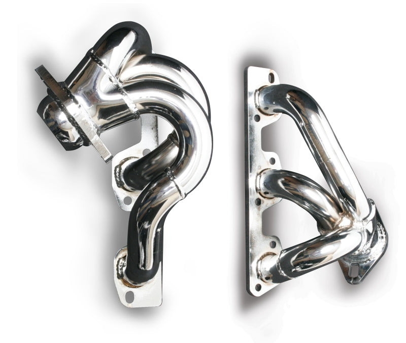 Gibson 07-11 Jeep Wrangler JK Rubicon 3.8L 1-1/2in 16 Gauge Performance Header - Stainless Headers & Manifolds Gibson   
