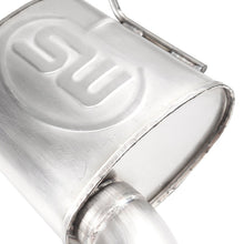 Load image into Gallery viewer, Stainless Works 2018 Jeep TrackHawk 6.2L 3in Catback System X-Pipe Turbo S-Tube Muffler Stock Exit Catback Stainless Works
