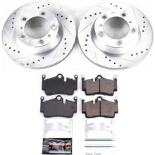 Load image into Gallery viewer, Power Stop 05-12 Porsche Boxster Rear Z23 Evolution Sport Brake Kit Brake Kits - Performance D&amp;S PowerStop   
