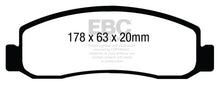 Load image into Gallery viewer, EBC 08-10 Ford F250 (inc Super Duty) 5.4 (2WD) Extra Duty Front Brake Pads Brake Pads - Performance EBC   
