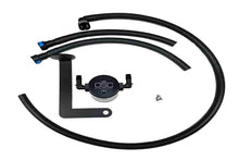 Load image into Gallery viewer, J&amp;L 10-15 Chevrolet Camaro LS3 6.2L Passenger Side Oil Separator 3.0 - Black Anodized Oil Separators J&amp;L
