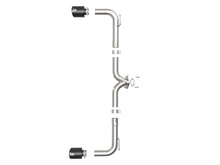 Load image into Gallery viewer, aFe Takeda 2-1/2in 304 SS Axle-Back Exhaust w/ Black Tip 14-18 Mazda 3 L4 2.0L/2.5L Axle Back aFe
