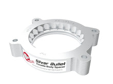 Load image into Gallery viewer, aFe 2020 Vette C8 Silver Bullet Aluminum Throttle Body Spacer Works w/ Factory Intake Only - Silver Throttle Body Spacers aFe

