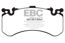 Load image into Gallery viewer, EBC 11+ Audi A8 Quattro 6.3 (Cast Iron Rotors) Yellowstuff Front Brake Pads Brake Pads - Performance EBC   
