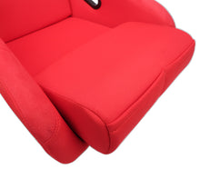 Load image into Gallery viewer, NRG FRP Bucket Seat (Red Cloth) - Large Race Seats NRG
