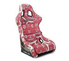 Load image into Gallery viewer, NRG FRP Bucket Seat PRISMA Oriental Longivity Plate Edition W/ Gold Pearlized Back - Large Race Seats NRG

