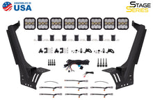 Load image into Gallery viewer, Diode Dynamics Jeep JL SS5 Sport CrossLink Windshield - White Combo Lightbar Kit Light Bars &amp; Cubes Diode Dynamics   
