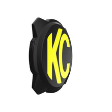 Load image into Gallery viewer, KC HiLiTES 6in. Hard Cover for Gravity Pro6 LED Lights (Single) - Black w/Yellow KC Logo Light Covers and Guards KC HiLiTES
