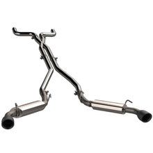 Load image into Gallery viewer, QTP 10-13 Chevrolet Camaro SS 6.2L 304SS AR3 Cat-Back Exhaust w/4.5in Black Tips Catback QTP
