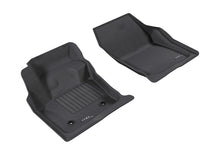 Load image into Gallery viewer, 3D MAXpider 2013-2016 Ford/Lincoln Fusion/MKZ Kagu 1st Row Floormat - Black Floor Mats - Rubber 3D MAXpider   
