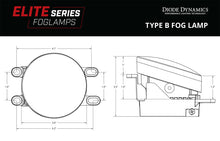 Load image into Gallery viewer, Diode Dynamics Elite Series Type B Fog Lamps - Yellow (Pair) Fog Lights Diode Dynamics   
