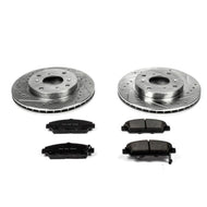 Power Stop 92-96 Honda Prelude Front Z23 Evolution Sport Brake Kit Brake Kits - Performance D&S PowerStop   