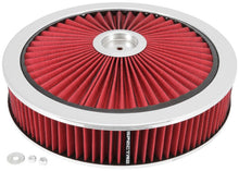 Load image into Gallery viewer, Spectre ExtraFlow HPR Air Cleaner Assembly 14in. x 3in. - Red Air Filters - Universal Fit Spectre

