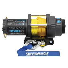 Load image into Gallery viewer, Superwinch 3500 LBS 12V DC 7/32in x 32ft Synthetic Rope Terra 3500SR Winch - Gray Wrinkle Winches Superwinch
