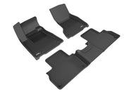 3D Maxpider 17-18 Maserati Levante Kagu Floor Mat- Black R1 R2 Floor Mats - Rubber 3D MAXpider   