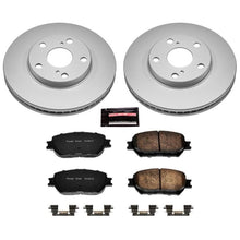 Load image into Gallery viewer, Power Stop 02-06 Toyota Camry Front Z17 Evolution Geomet Coated Brake Kit Brake Kits - Performance Blank PowerStop
