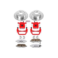 Power Stop 10-12 Nissan Altima Rear Z26 Street Warrior Brake Kit w/Calipers Brake Kits - Performance D&S PowerStop   