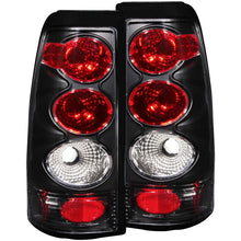 Load image into Gallery viewer, ANZO 1999-2002 Chevrolet Silverado 1500 Taillights Black Tail Lights ANZO
