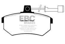 Load image into Gallery viewer, EBC 88-92 Audi 80 2.0 Ultimax2 Front Brake Pads Brake Pads - OE EBC   
